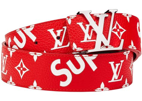 cintura lv supreme|Supreme x Louis Vuitton .